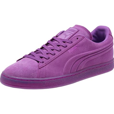 Lyst - Puma Suede Embossed Iced Fluo Men's Sneakers in Purple for Men