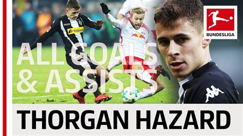 Thorgan Hazard - All Goals and Assists 2017/18 - YouTube