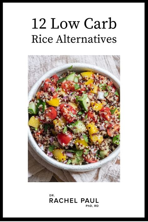 12 Low Carb Rice Alternatives