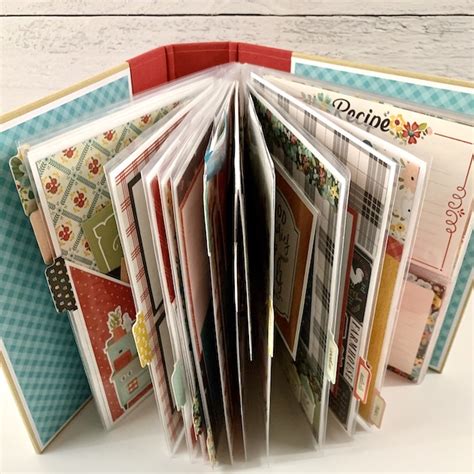 Artsy Albums Scrapbook Album and Page Layout Kits by Traci Penrod: What's Cookin' Recipe ...