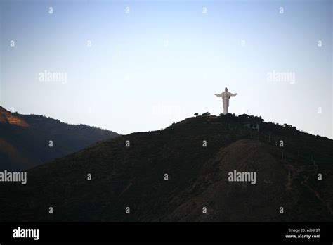 El Cristo de la Concordia in cochabamba bolivia Stock Photo - Alamy