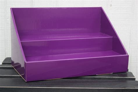Original Stack Display - Solid Purple – Stack Displays - Great for craft shows and vendor events ...