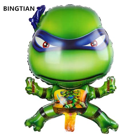 Aliexpress.com : Buy BINGTIAN Ninja Turtles Foil Balloons TMNT Globos ...