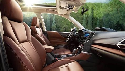 Subaru Forester Interior Front Seating and Dashboard