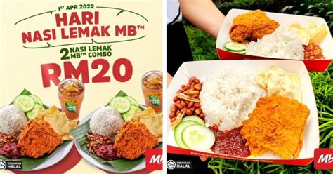 MarryBrown Nasi Lemak Promo Is Back! - Glitz Malaysia