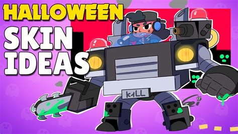 20+ Halloween Skin Ideas | Brawl Stars - YouTube