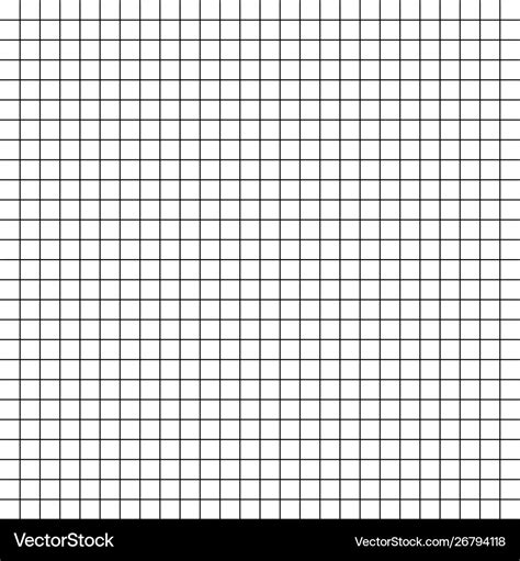 Graph paper grid white background seamless pattern