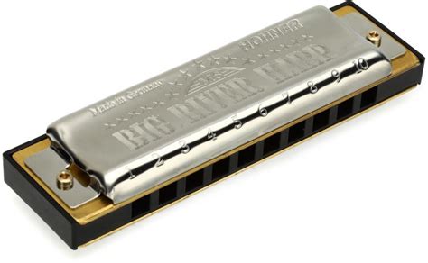 Hohner Big River Harp Harmonica - Key of C Sharp | Sweetwater