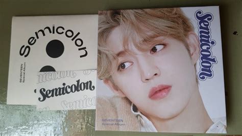 [UNBOXING] SEVENTEEN SEMICOLON ALBUM (SCOUPS VERSION) - YouTube