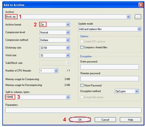 How to split large file on Windows?