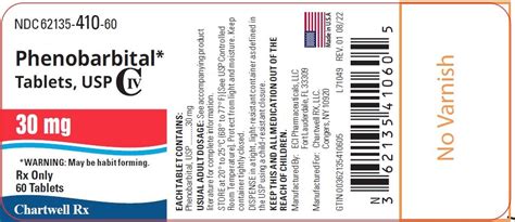 Phenobarbital Tablets: Package Insert / Prescribing Info