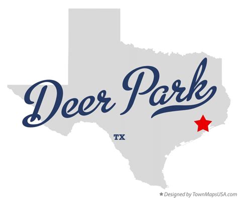 Deer Park Texas Map - Sissy Ealasaid