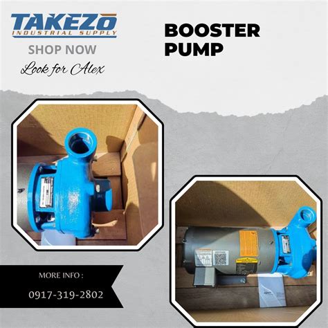 Booster Pump (Specs: 5Hp, 3phase), Commercial & Industrial ...