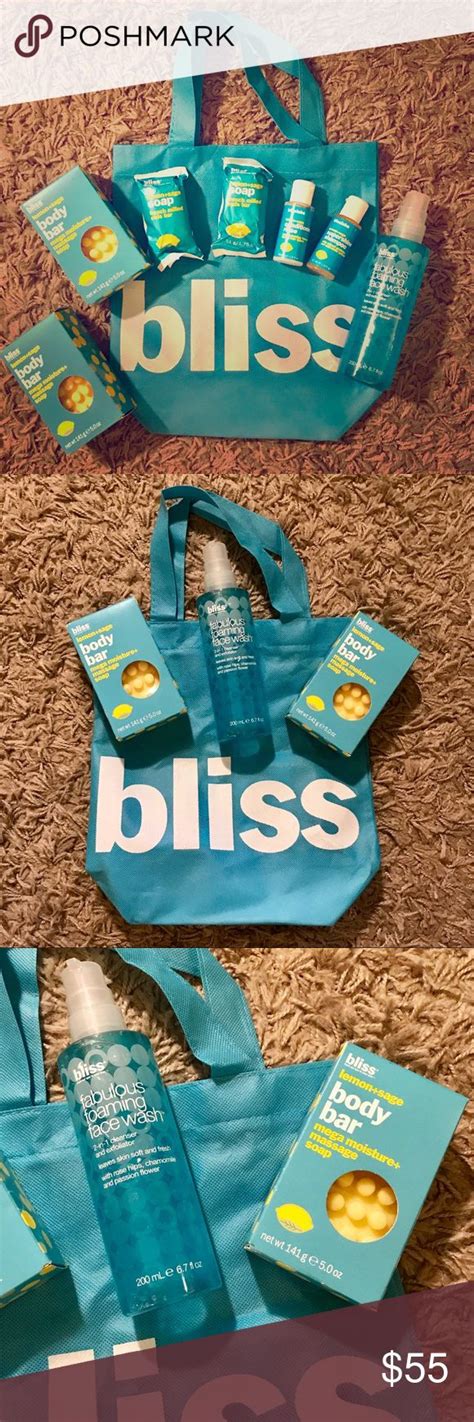 Bliss Bestselling Products & Reusable Bliss Tote! | Travel size products, Massage bars, Bliss makeup