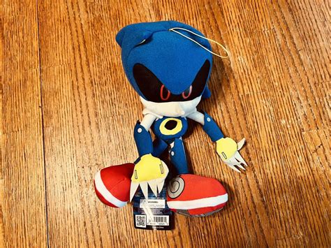 Mavin | SONIC THE HEDGEHOG - METAL SONIC PLUSH 11 INCH