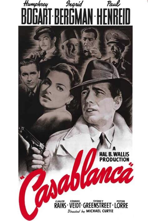 Buy Casablanca 11x17 Movie Poster. Printed on Heavy Card Stock Online in India - Etsy