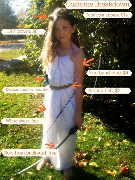 Jumping with my Fingers Crossed: DIY Artemis Costume (A Halloween ...