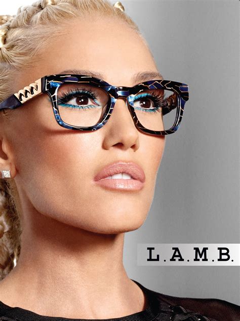 Gwen Stefani Spring 2018 L.A.M.B. x Tura Glasses Interview | Us Weekly