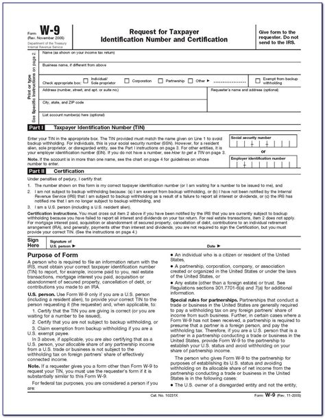 How To Fill Out A W-9 Form Online | Hellosign Blog - Free Printable W 9 ...