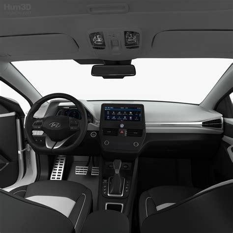 Hyundai Ioniq hybrid with HQ interior 2022 3D model - Download ...