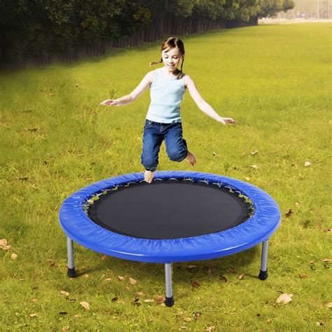 78% OFF 38" Mini Band Exercise Trampoline with Padding & Springs | Backyard trampoline, Mini ...