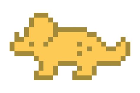 Dinosaur - Pixel Art Icon Archivo de Corte SVG por Creative Fabrica ...