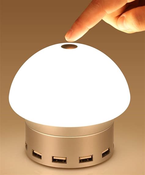 LED Desk Lamp Table Lamp with 6 USB Charging Port