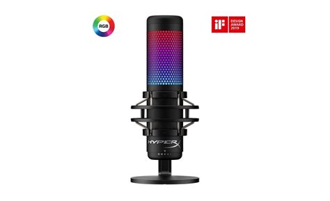 HyperX Releases QuadCast S USB Microphone With Dynamic RGB Lighting Effects That Can Be ...