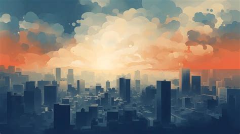 Premium AI Image | City wallpaper background design, Cityscape, Generative AI, town, village ...