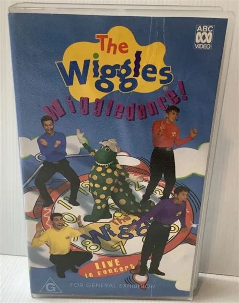 THE WIGGLES WIGGLEDANCE VHS Tape Kids Video Original Cast Vintage Cassette $12.00 - PicClick AU