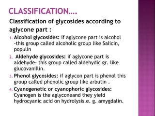 Glycosides | PPT