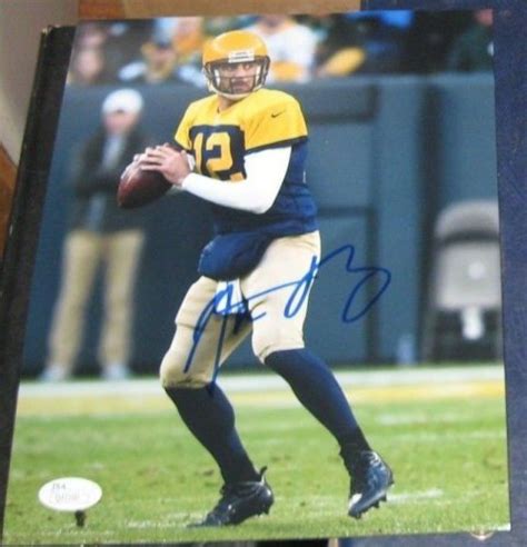 Aaron Rodgers | Autographed Football Memorabilia & NFL Merchandise