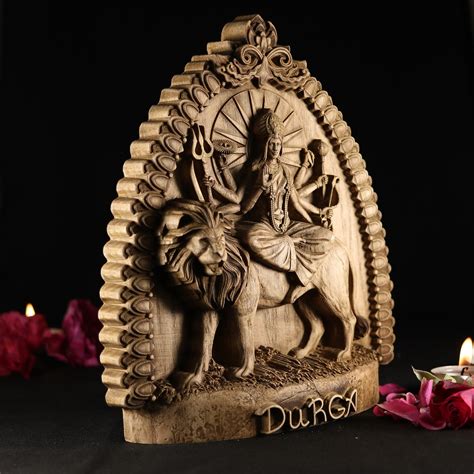 Durga Statue Ma Durga Mother Goddess Statue Goddess Durga Art - Etsy