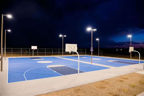 The Best LED Lighting Solution for Basketball Court Lighting | ZGSM ...