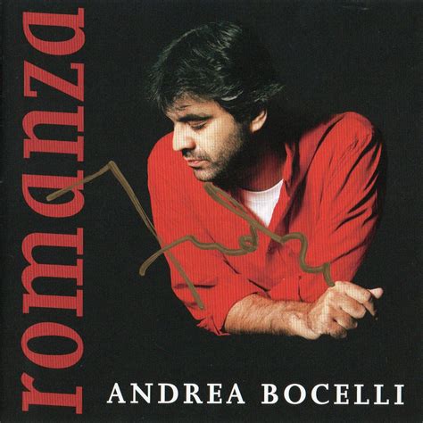 Andrea Bocelli – Signed Album (Cd) – Romanza - SignedForCharity