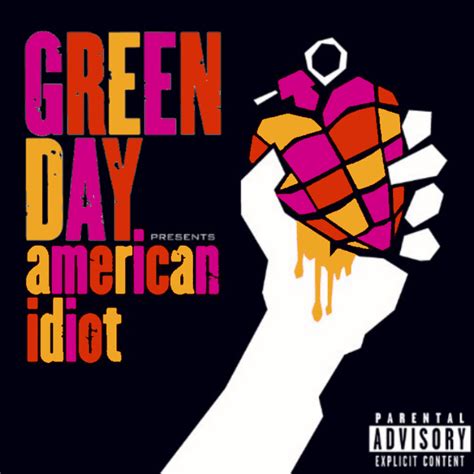 Green Day's American Idiot Album Cover. But In "International Superhits ...