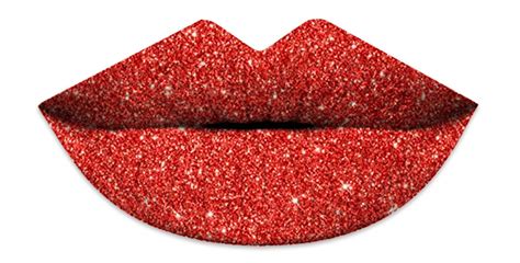 Red Glitter Lips Png | Lipstutorial.org