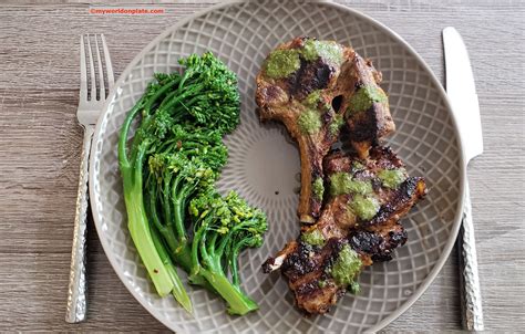 Spiced Lamb Chops Recipe | My World On Plate