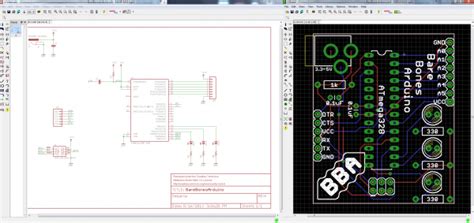 Schematic PCB and Layout Cadsoft Eagle - Electronic Circuit