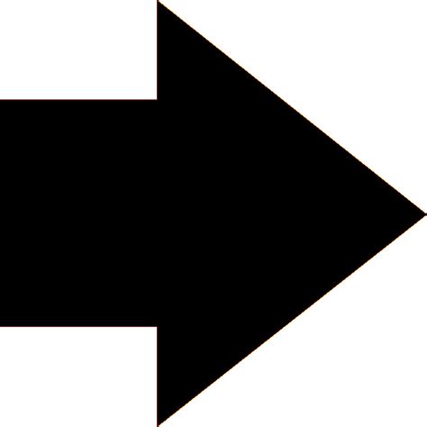 Black Right Arrow - ClipArt Best