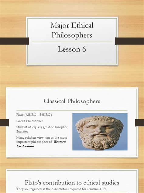 Major Ethical Philosophers | PDF | Courage | Value (Ethics)