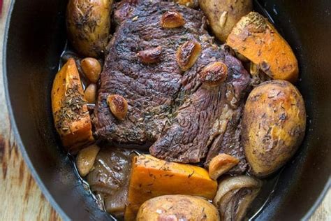 Dutch Oven Pot Roast - The Kitchen Magpie