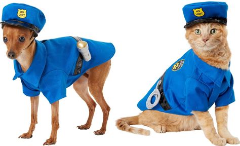 FRISCO Police Dog & Cat Costume, X-Small - Chewy.com