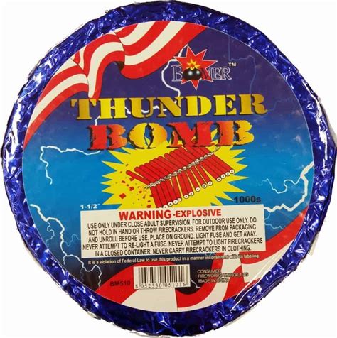 Thunder Bomb Firecrackers 1000 Roll | Sparks Fly Fireworks