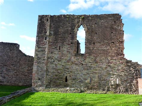 Photographs of Monmouth Castle, Monmouthshire, Wales: Window of the great tower