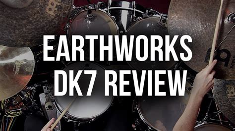 Earthworks DK7 Drum Microphones Review - YouTube