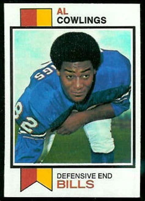 1973 Topps Football Card #16: Al Cowlings rookie card