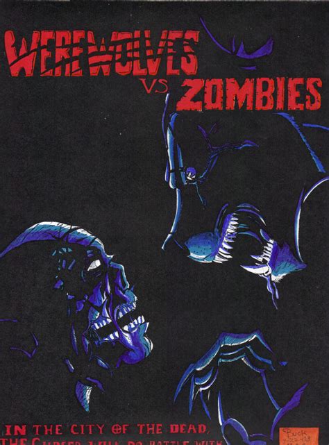 Werewolves vs Zombies by gagex07 on DeviantArt