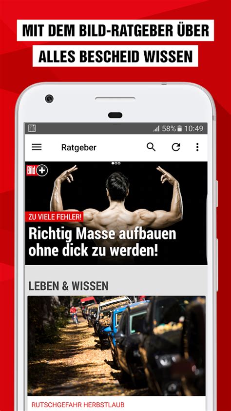 BILD News App: Nachrichten, Zeitung, Unterhaltung – Android-Apps auf Google Play