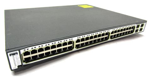 Cisco WS-C3750-48PS-S 48-Port Network Switch | Jumbo Frames Support ...